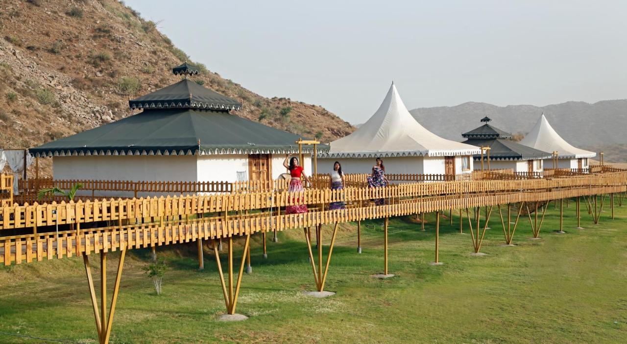 Serene Aravali Resort, Pushkar Bagian luar foto